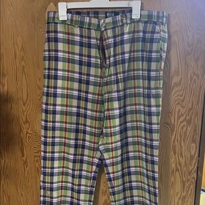 Ralph Lauren Multicolor Plaid Chinos